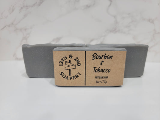 Bourbon & Tobacco Bar Soap